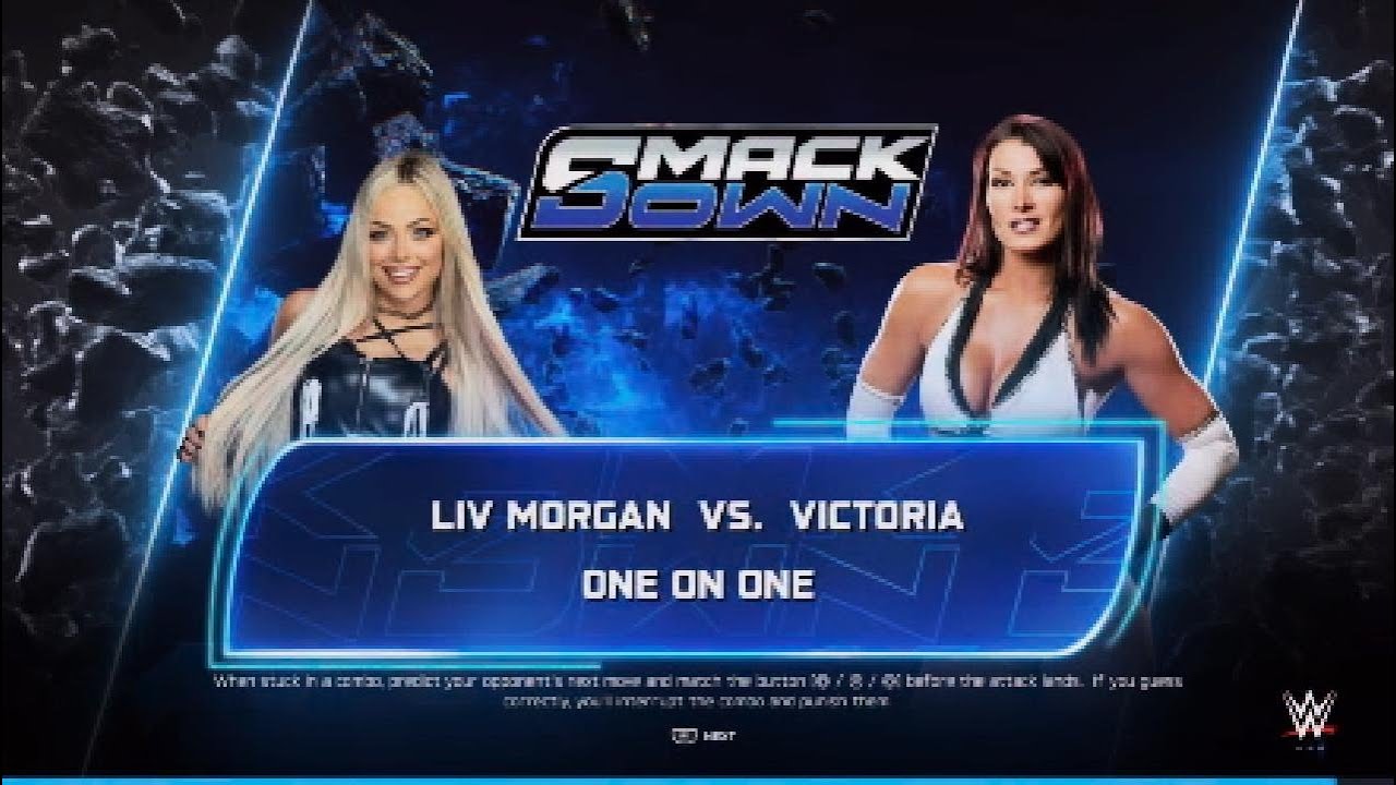WWE2K25 - Dream Match - Liv Morgan vs Victoria - PS5 Gameplay
