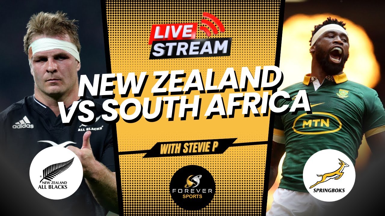 NEW ZEALAND VS SOUTH AFRICA LIVE! All Blacks vs Springboks Watchalong Forever Rugby