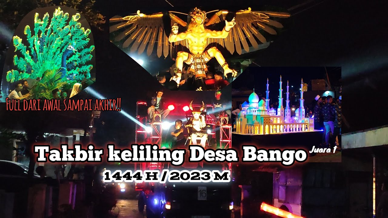 Takbir keliling Desa Bango 2023/ 1444 H