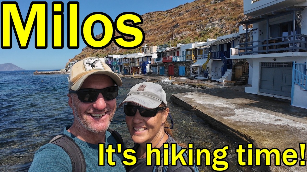 We have a massive day hiking around beautiful Milos! (Sailing Dakini – Leave to Roam Ep. 80)