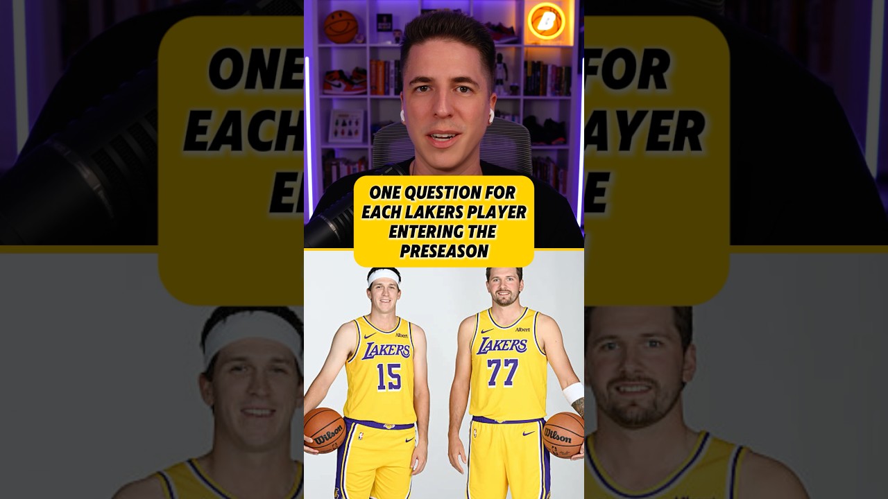 One thing I’m watching for from every Lakers player this preseason 👀