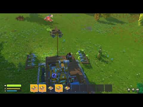 Scrap Mechanic Survivor - Farmbot vs Mining Machine