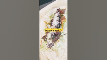 The leftover food to perfect wraps? 😛😋