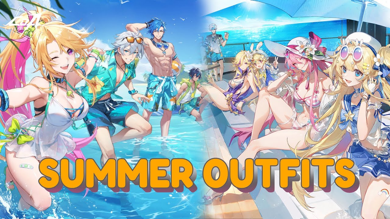 Summer Outfits showcase | Crystal of Atlan