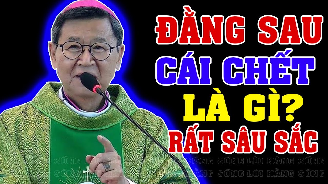 ĐẰNG SAU CÁI CHẾT LÀ GÌ? |  Bài giảng SÂU SẮC của ĐC Phêrô Nguyễn Văn Khảm.
