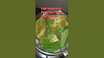 Thumbnail of Nyoba bikin pepes ikan tanpa daun pisang dan kukusan yang kecil