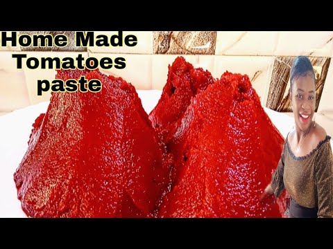 Video: Paano Makagawa Ng Tomato Paste Para Sa Taglamig Nang Mabilis At Madali