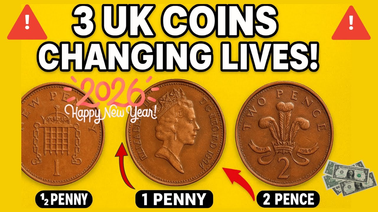 🔥The Most Valuable UK Change Ever: These top 3 Coins Could Make You FILTHY RICH!