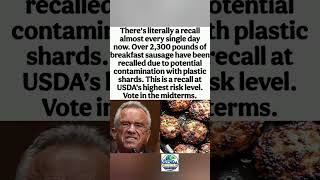 USDA Issues Class I Health Hazard Recall on Over 2,300 Pounds of Breakfast Sausage
