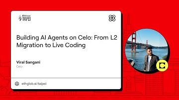 Viral Sangani I Building AI Agents on Celo: From L2 Migration to Live Coding I ETHGlobal Taipei 2025