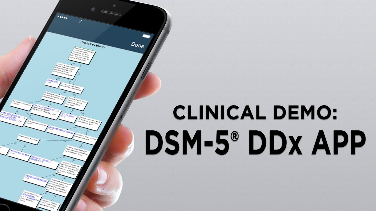 DSM5® Differential Diagnosis App Demonstration YouTube