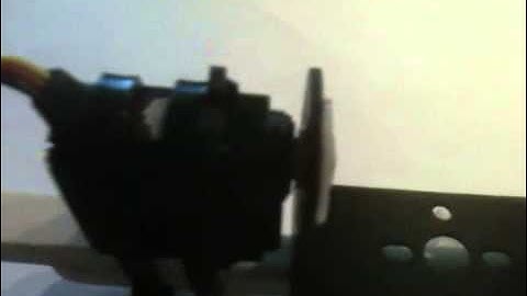 Tricopter Yaw Mechanism