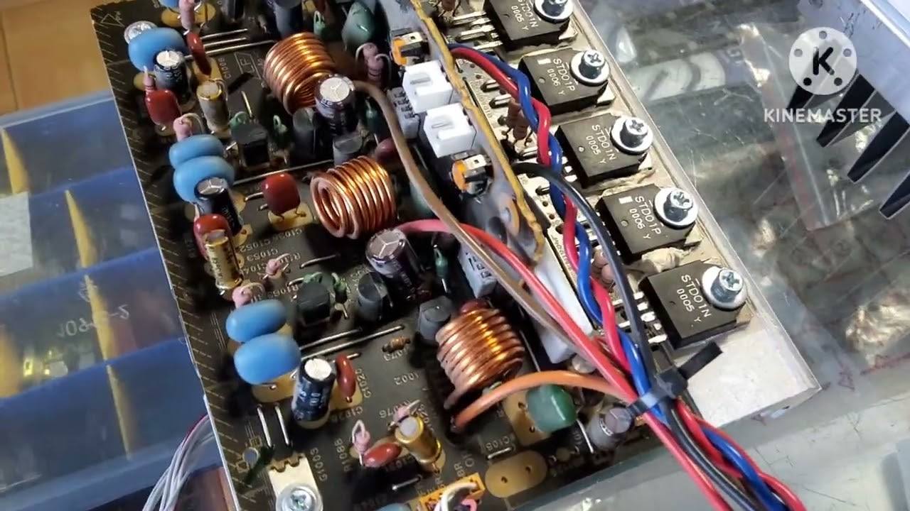 Yamaha RX-V1067 repair. - YouTube