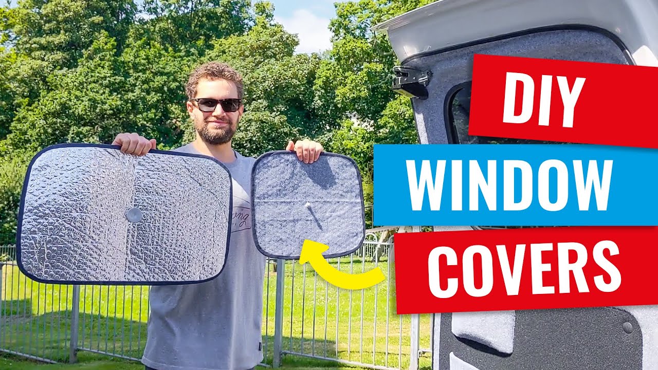 How to make van window covers shorts YouTube