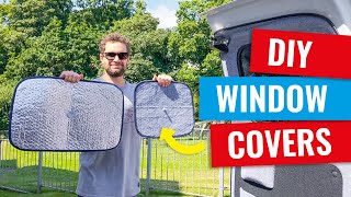 How to make van window covers #shorts