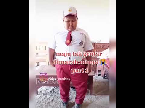 Viral seorang anak SD nyanyi lagu maju tak gentar dimarahi mamanya