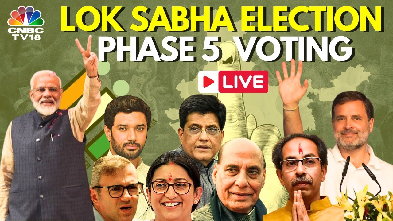 LIVE: Lok Sabha Elections 2024 Phase 5 | Voting in 49 Lok Sabha ...