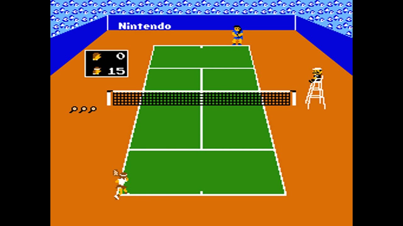 Shortplay. Tennis NES Arcade Machine.