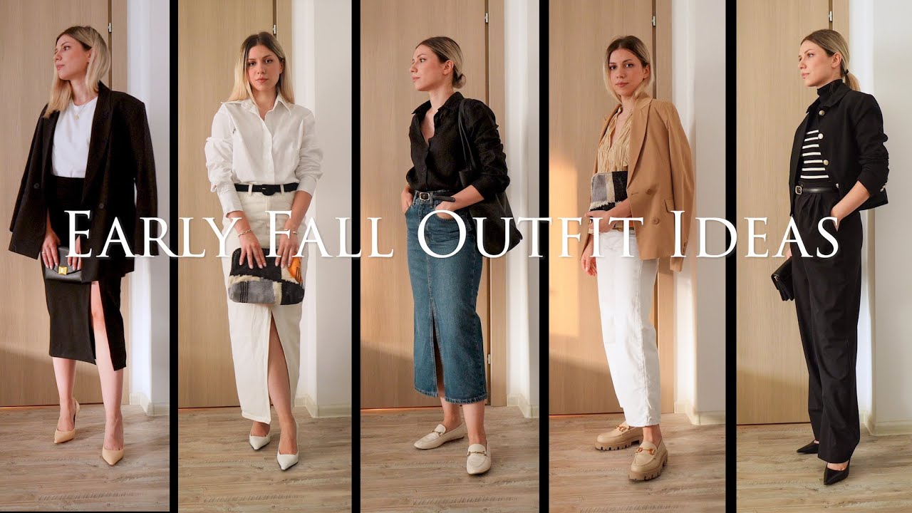 11 Transitional Outfits  Summer to Fall Lookbook 