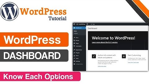 How to Use WordPress Dashboard | Exploring WordPress Dashboard (A to Z) | WordPress Admin Panel