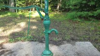 #59 Baker monitor hand pump.