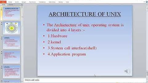 unix operating system