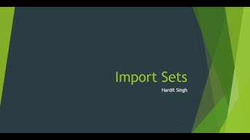 Import Sets | ServiceNow