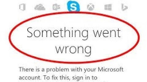 How to solve skype something went wrong problem **NEW**