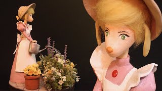 Making Mrs. Hudson in the garden Diorama *sherlock hound*