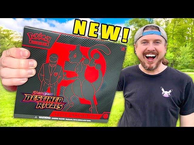The NEW Pokemon Destined Rivals ETB is PERFECT! (card opening