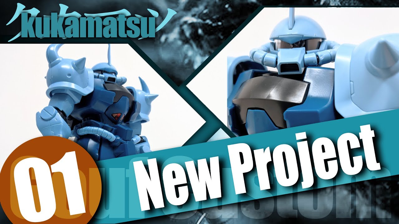 Starting a Custom Gunpla Project With Just One Idea - MG Gouf Custom - GK02E01