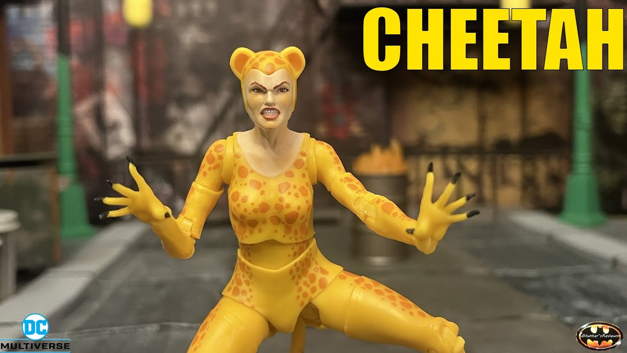 Обзор фигурки Макфарлейн из DC Multiverse Cheetah Crisis On Infinite Earths DC Direct Page Puncher