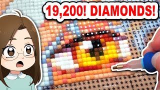 Noob spends 3 MONTHS on a Diamond Painting!