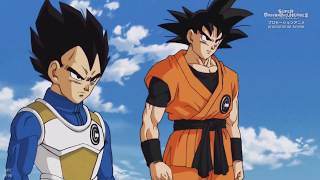 Goku, Vegeta and Trunks Vs Beerus (English Sub) (FULL Fight)