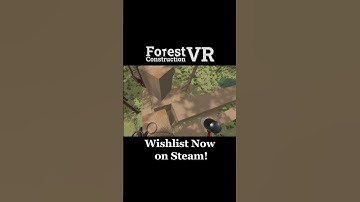 Forest Construction VR Demo: Building a Firewatch Tower - Part 2  #gameplay #gaming #game