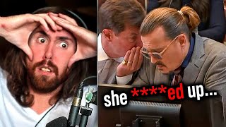 'INAPPROPRIATE' Johnny Depp Attorney SLAMS Amber Heard Lawyer | Asmongold Reacts