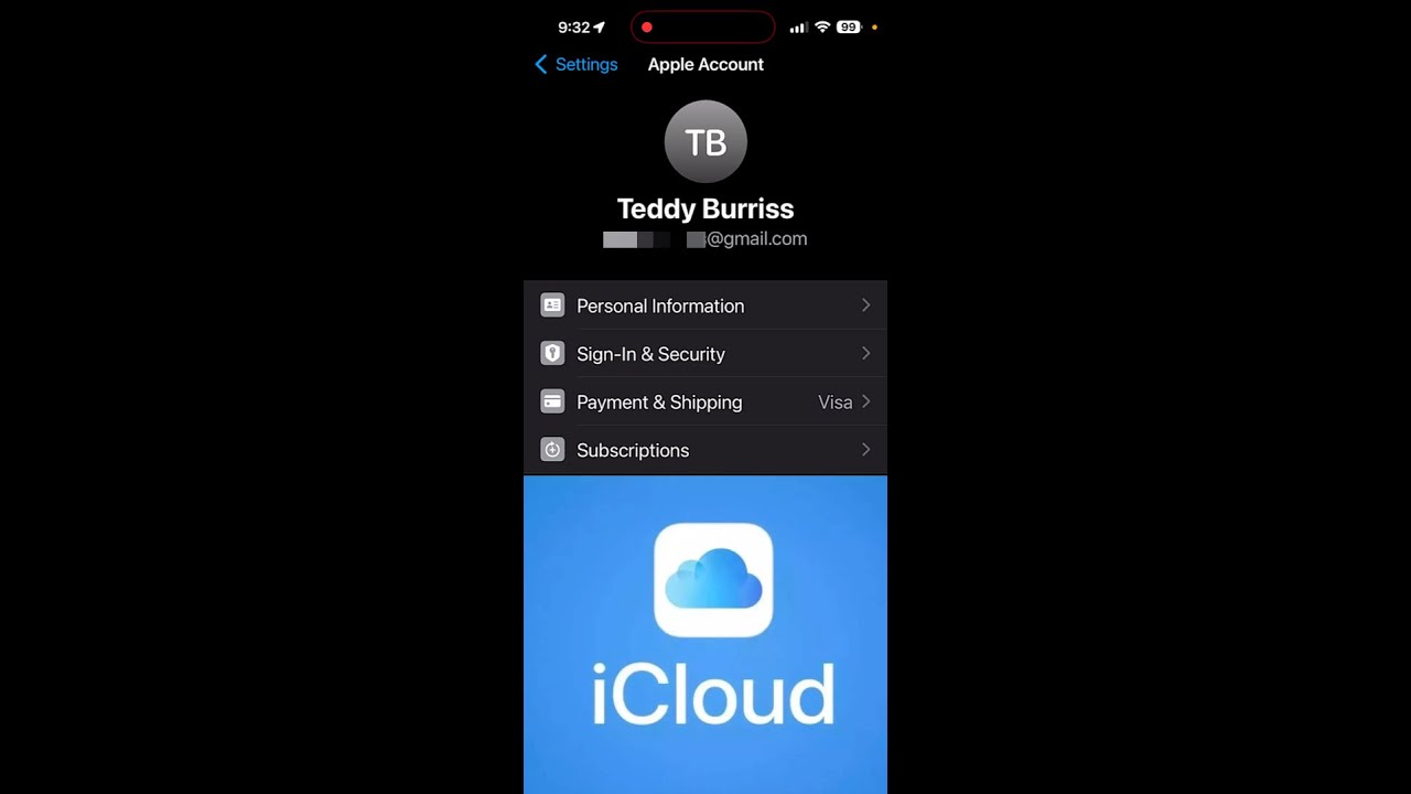 Setting up your iCloud Account to add more Secuirty to your iPhone ...