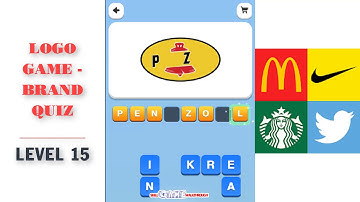 Logo Game - Brand Quiz Level 15 Walkthrough | SkillGameWalkthrough
