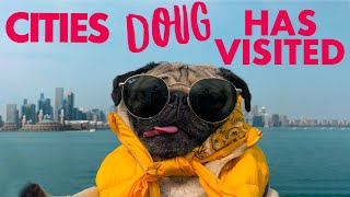 Cities Doug Has Visited