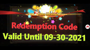AFK Master | Redeem Code | Redemption Code | Valid Until 09-30-2021 | Trinh Nguyen