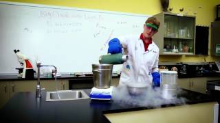 Experiment of the Month: Liquid Nitrogen Cloud