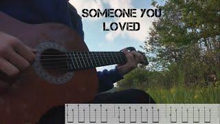 Mark Style Someone You Loved- Lewis Capaldi- Fingerstyle Guitar Tabs