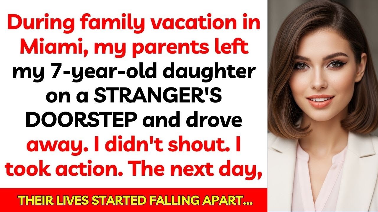 My family abandoned my 7-year-old on a STRANGER’S DOORSTEP…