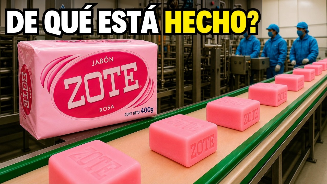 ⁣De qué está hecho el JABÓN ZOTE (y por qué huele así)?