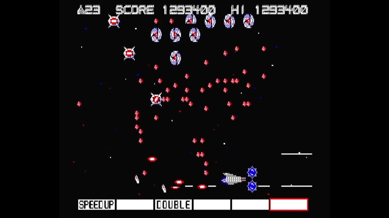 X1「グラディウス GRADIUS」3週7面（最終面）チャレンジ失敗
