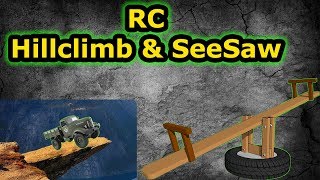 How to DIY Cheap Rc Seesaw and Hillclimb test, with the Miniboss