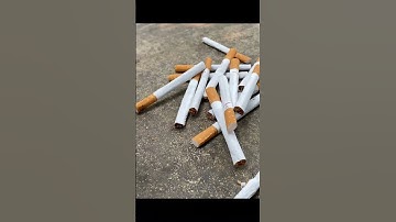 Crushing Crunchy & Soft Things by Car! EXPERIMENT Car vs Cigarette #shorts