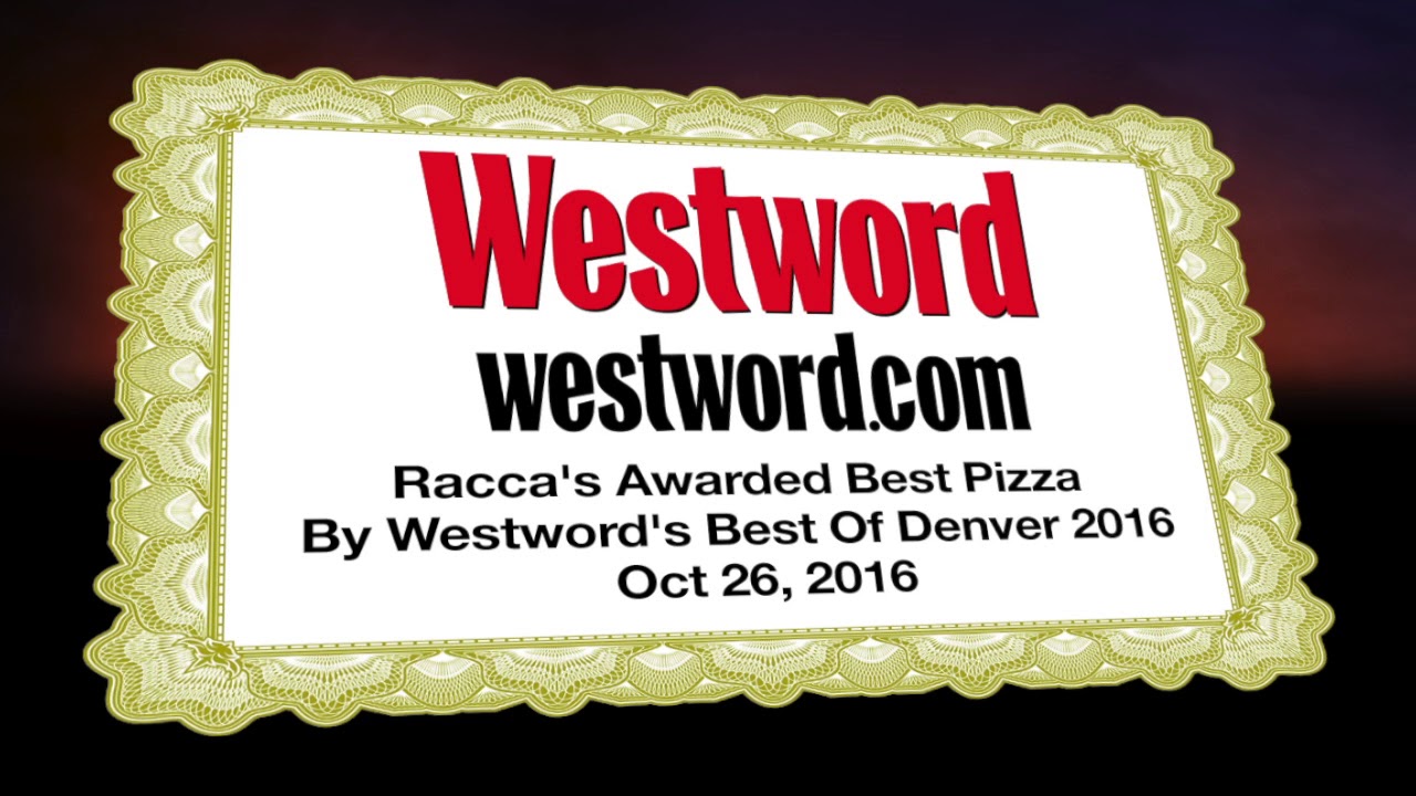 RACCAS BLOOPER AWARDS NEW MENU