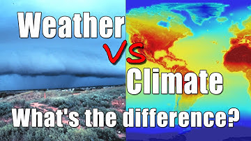 Weather vs. Climate: What