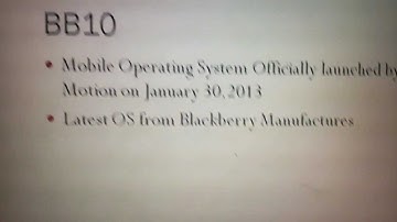 BlackBerry 10 - Review and Features of BB10 OS
